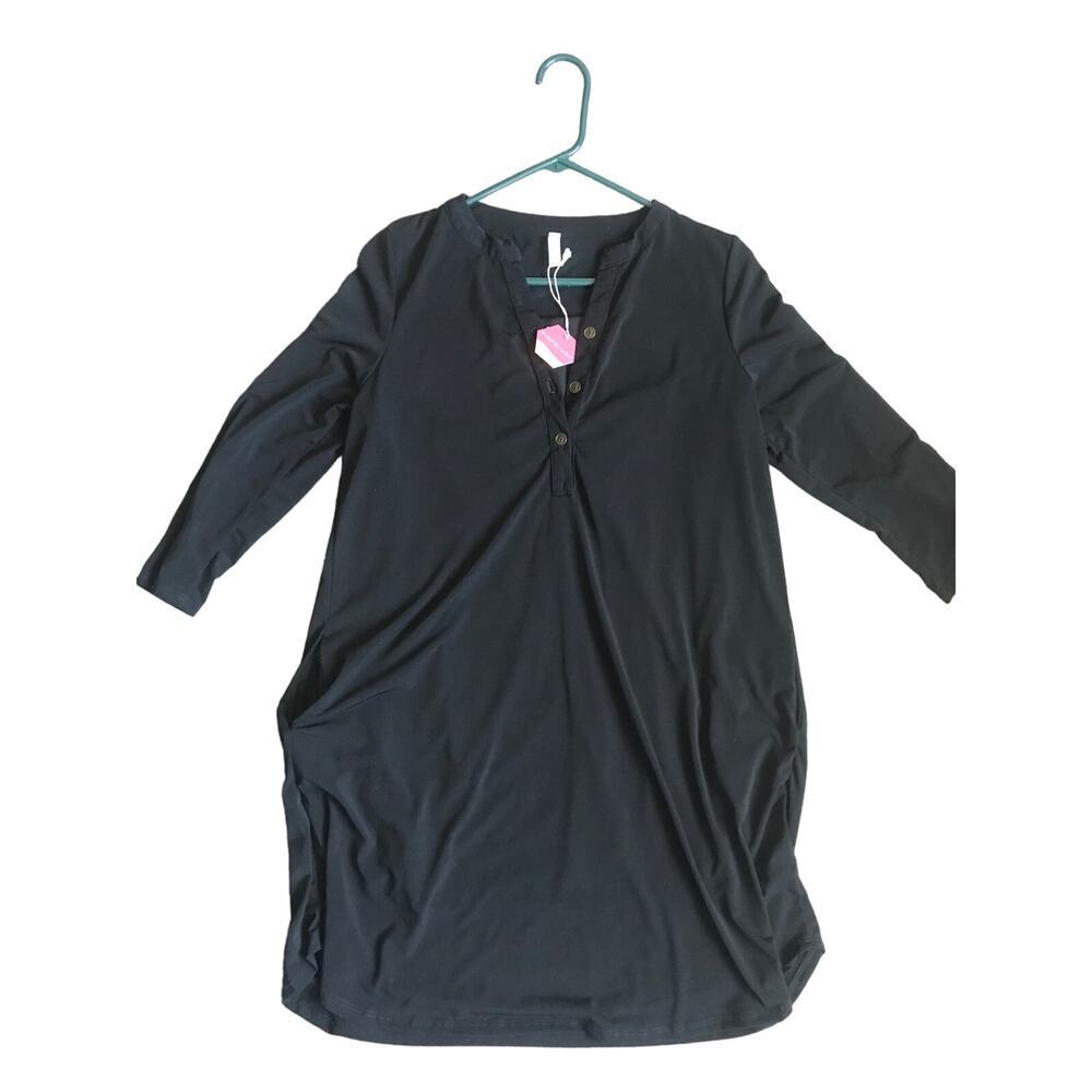 Black Pinkblush Maternity Dress